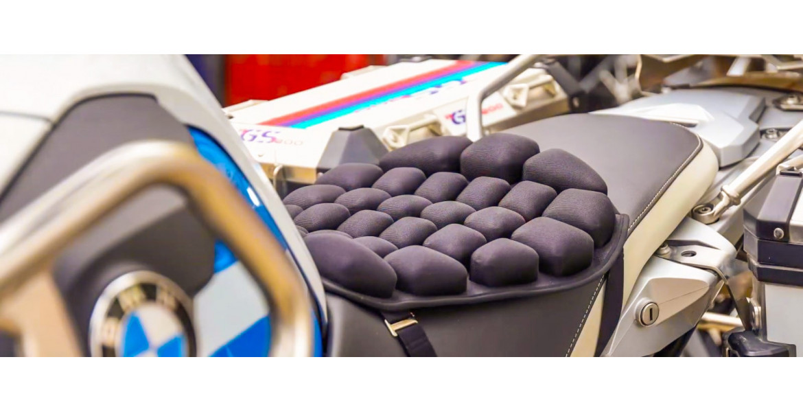 Motorcycle airbag cushion - The Smile Box's first inflatable pillow for motorcyclists